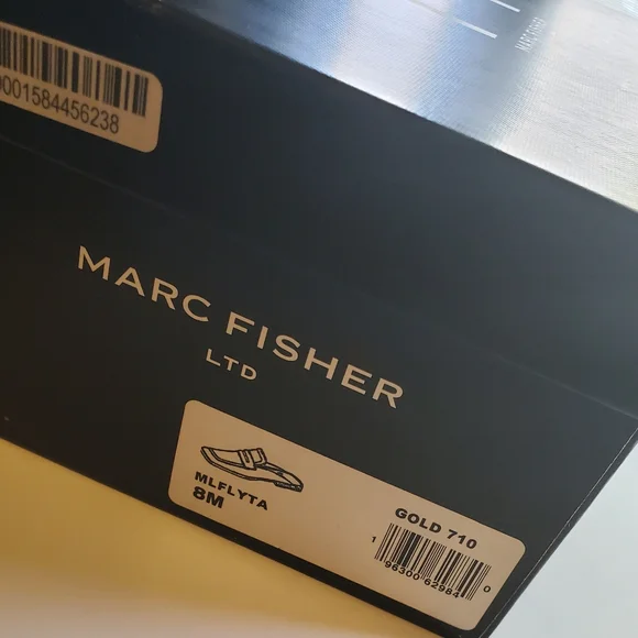 New In Box - Marc Fisher Croc Embossed Mules Loafer - "Flyta" - Picture 5 of 6